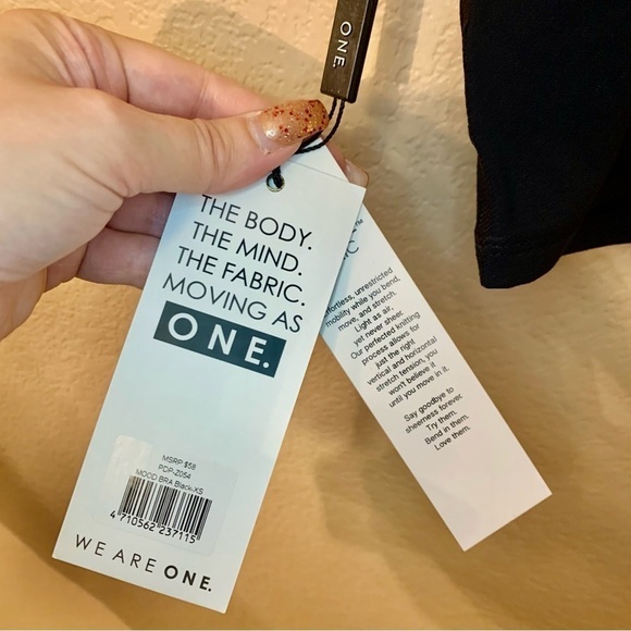 NWT Glyder Sports Bra XS Nylon Spandex Venting Lined Athletic Bra Athleisure New - Picture 13 of 15